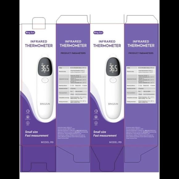 Infrared Thermometer Non-Contact Forehead Ear Temperature Test For Baby & Adult - Picture 7 of 9
